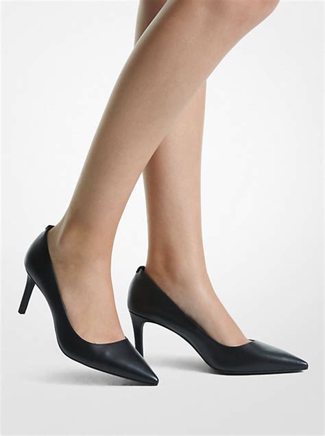 michael kors flex leather pump|Michael Kors Milly Flex Leather Pumps .